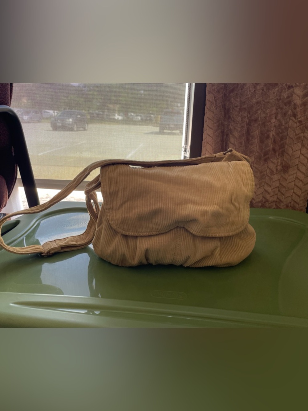 Vintage Fossil Corduroy Purse